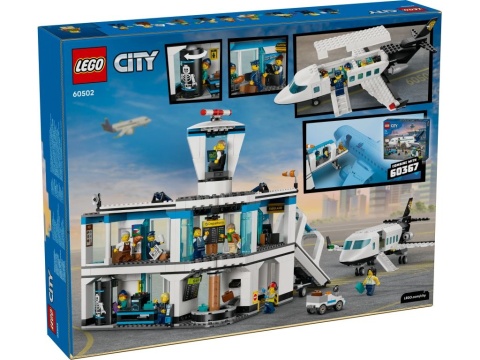 LEGO 60502 City - Lotnisko z samolotem
