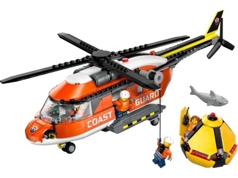 LEGO 60503 City - Helikopter straży przybrzeżnej