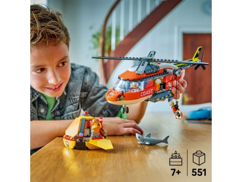 LEGO 60503 City - Helikopter straży przybrzeżnej