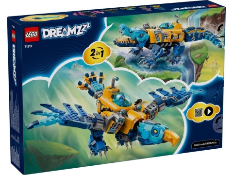 LEGO 71512 DREAMZzz - Krokodylołódź podwodna