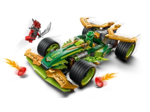 LEGO 71828 Ninjago - Samochód wyścigowy Lloyda z napędem typu pull-back