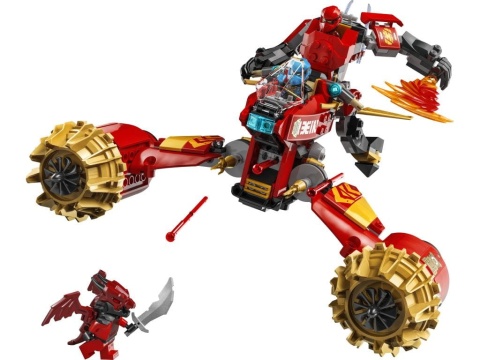 LEGO 71830 Ninjago - Burzowy jeździec-mech Kaia