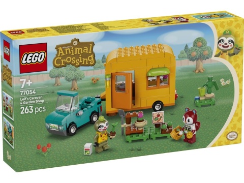 LEGO 77054 Animal Crossing - Leif i jego karawan oraz sklep ogrodniczy