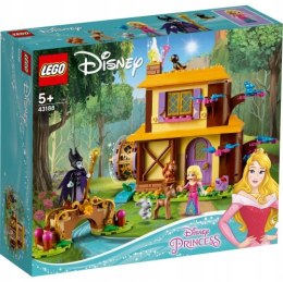 LEGO 43188 DISNEY PRINCESS - Domek Leśny Aurory