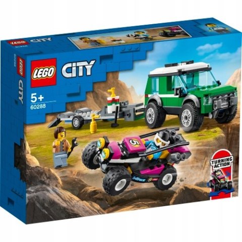 LEGO 60288 CITY - Transporter łazika wyścigowego