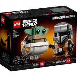 LEGO 75317 BrickHeadz -Star Wars: Mandalorianin i Dziecko