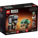 LEGO 75317 BrickHeadz -Star Wars: Mandalorianin i Dziecko