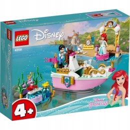 LEGO 43191 DISNEY PRINCESS - Świąteczna łódź Arielki