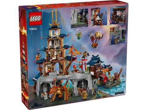 LEGO 71814 Ninjago - Turniejowe miasto ze świątynią