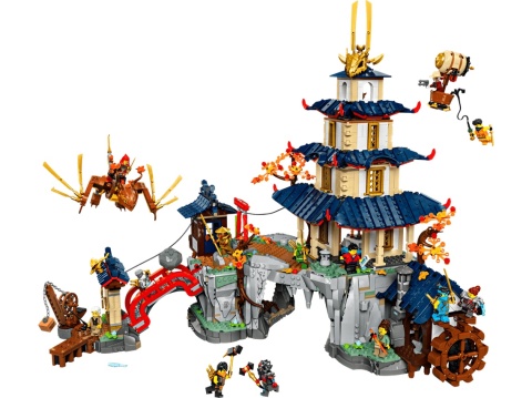 LEGO 71814 Ninjago - Turniejowe miasto ze świątynią
