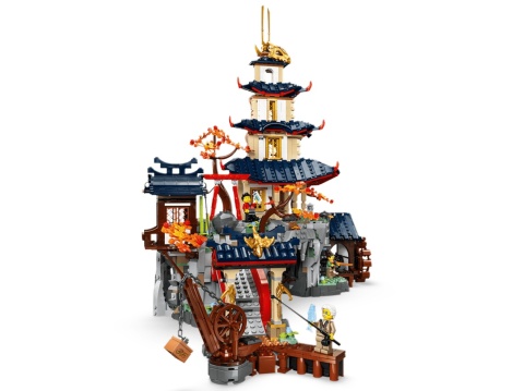 LEGO 71814 Ninjago - Turniejowe miasto ze świątynią
