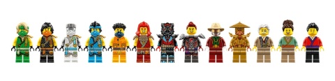 LEGO 71814 Ninjago - Turniejowe miasto ze świątynią