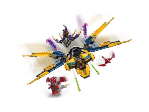 LEGO 71833 Ninjago - Ras i burzowy superodrzutowiec Arina