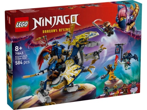LEGO 71843 Ninjago - Mech smoczego jeźdźca Rogue’a