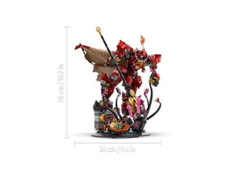 LEGO 71846 Ninjago - Mech ognistego rycerza