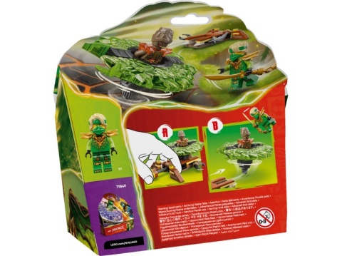 LEGO 71850 Ninjago - Lloyd kontra ziemny potwór na spinnerze