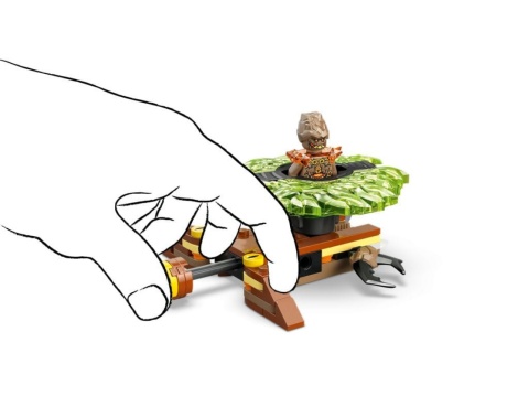 LEGO 71850 Ninjago - Lloyd kontra ziemny potwór na spinnerze