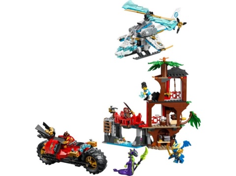 LEGO 71857 Ninjago - Bitwa ninja: domek na drzewie z pojazdami