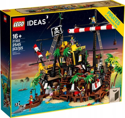 LEGO 21322 IDEAS - Piraci z Zatoki Barakud