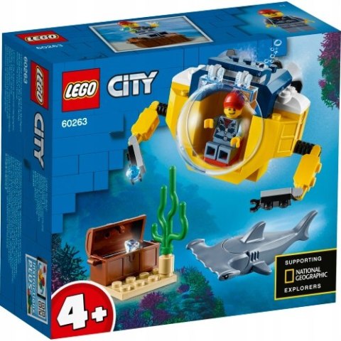 LEGO 60263 CITY - Oceaniczna miniłódź podwodna