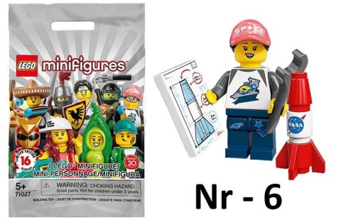 LEGO 71027 MINIFIGURES FAN KOSMOSU NR 6