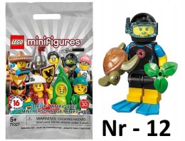 LEGO 71027 MINIFIGURES NUREK Z ŻÓŁWIEM NR 12