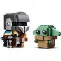 LEGO 75317 BrickHeadz -Star Wars: Mandalorianin i Dziecko