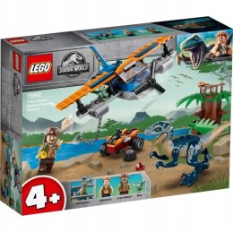 LEGO 75942 JURASSIC WORLD - Welociraptor: na ratunek dwupłatowcem