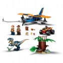 LEGO 75942 JURASSIC WORLD - Welociraptor: na ratunek dwupłatowcem