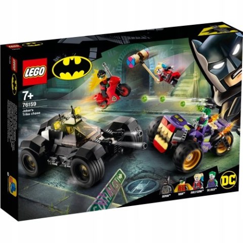 LEGO 76159 BATMAN - Trójkołowy motocykl Jokera