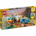 LEGO 31108 CREATOR 3w1 - Wakacyjny kemping z rodziną