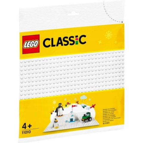 LEGO 11010 CLASSIC - Biała płytka konstrukcyjna