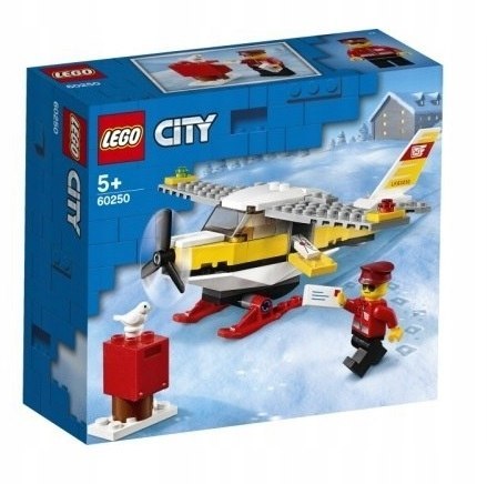 LEGO 60250 CITY - Samolot pocztowy