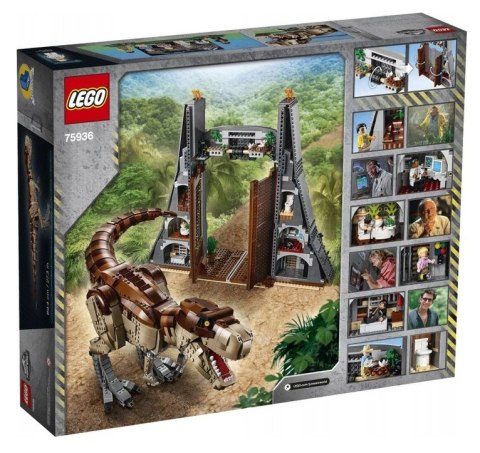 LEGO 75936 JURASSIC WORLD - Park Jurajski: atak tyranozaura LEGO 75936 JURASSIC WORLD - Park Jurajski: atak tyranozaura