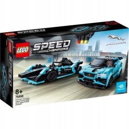 LEGO 76898 SPEED CHAMPIONS - Formula E Panasonic Jaguar Racing GEN2 car i Jaguar I-PACE eTROPHY