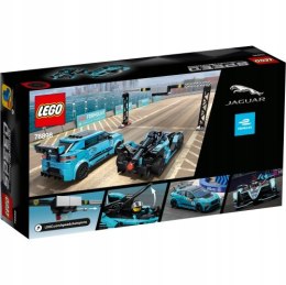 LEGO 76898 SPEED CHAMPIONS - Formula E Panasonic Jaguar Racing GEN2 car i Jaguar I-PACE eTROPHY