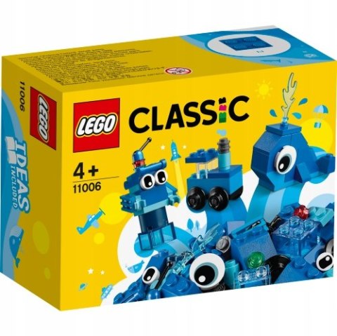 LEGO 11006 CLASSIC - Niebieskie klocki kreatywne