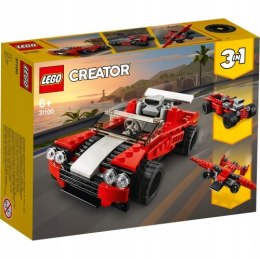 LEGO 31100 CREATOR 3w1 - Samochód sportowy