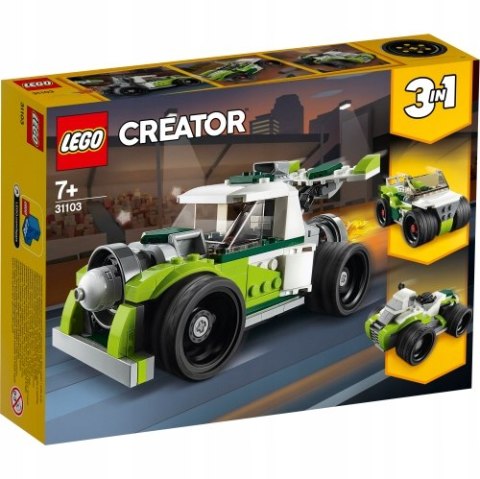 LEGO 31103 CREATOR 3w1 - Rakietowy samochód