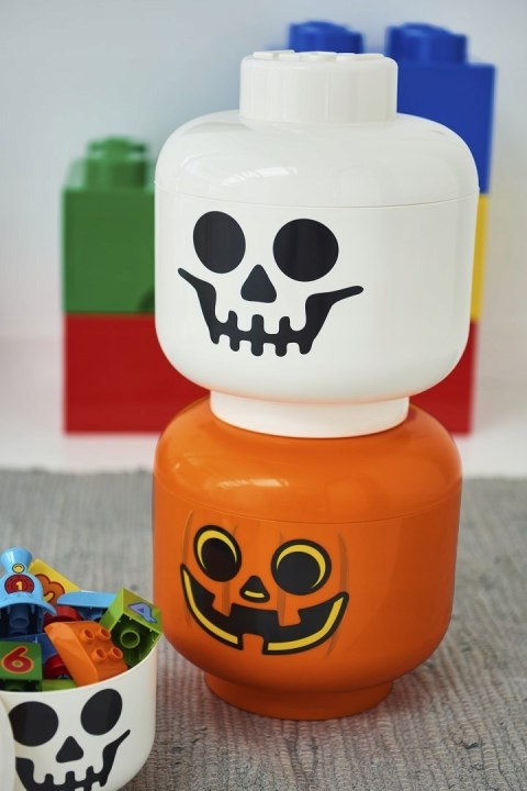 LEGO 40321728 - Pojemnik głowa duża L - Szkielet LEGO 40321728 - Pojemnik głowa duża L - Szkielet