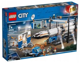 LEGO 60229 CITY - Transport i montaż rakiety