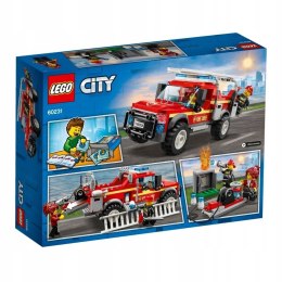 LEGO 60231 CITY - Terenówka komendantki straży pożarnej