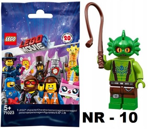 LEGO 71023 MINIFIGURES - The LEGO movie 2 : nr 10 Stwór z bagien