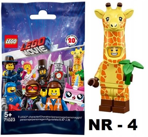 LEGO 71023 MINIFIGURES - The LEGO movie 2 : nr 4 Chłopiec żyrafa