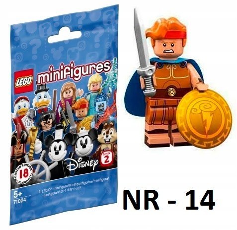 LEGO 71024 MINIFIGURES DISNEY 2 HERKULES NR14