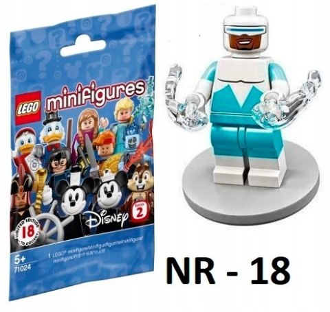 LEGO 71024 MINIFIGURES DISNEY 2 MROŻON NR18