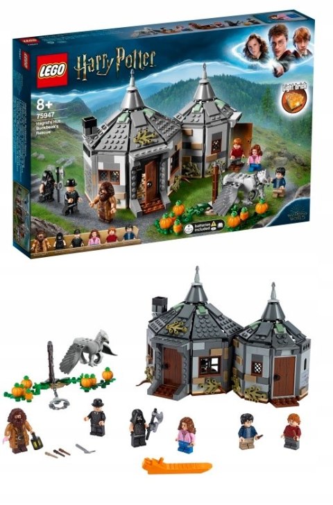 LEGO 75947 HARRY POTTER - Chatka Hagrida: na ratunek Hardodziobowi