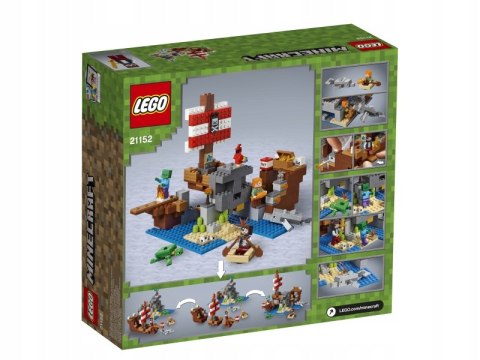 LEGO 21152 MINECRAFT - Przygoda na statku pirackim LEGO 21152 MINECRAFT - Przygoda na statku pirackim