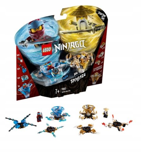 LEGO 70663 NINJAGO - Spinjitzu Nya & Wu