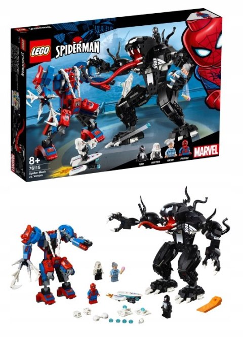 LEGO 76115 SPIDERMAN - Pajęczy Mech kontra Venom